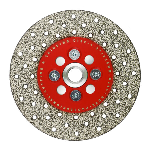 ДИАМАНТЕН ДИСК RUVE ЗА РЯЗАНЕ И ШЛАЙФАНЕ – 115ММ - Image 4