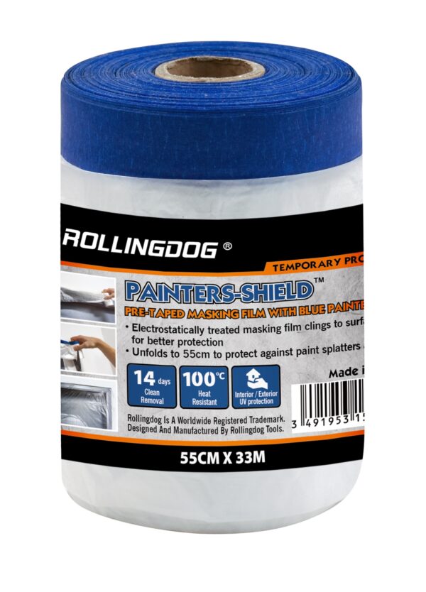 ПОКРИВНО ТИКСО С НАЙЛОН ROLLINGDOG PAINTERS-SHIELD 8 микрона 55см х 33м