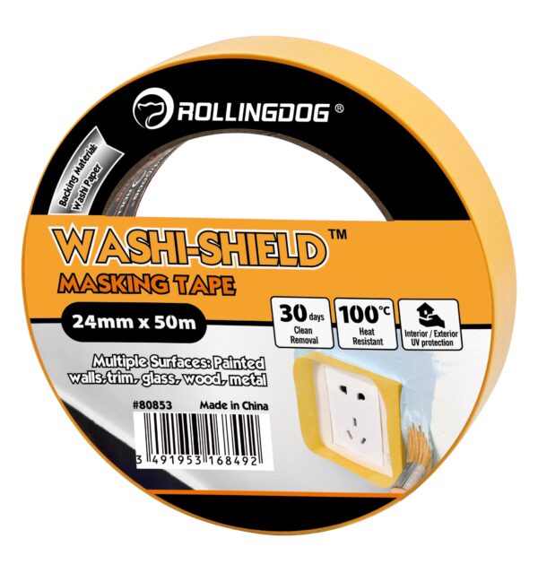 САМОЗАЛЕПВАЩА ЛЕНТА ROLLINGDOG WASHI SHIELD 24ММХ50М