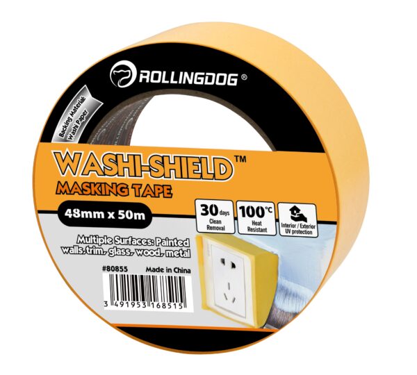 САМОЗАЛЕПВАЩА ЛЕНТА ROLLINGDOG WASHI SHIELD 48ММХ50М